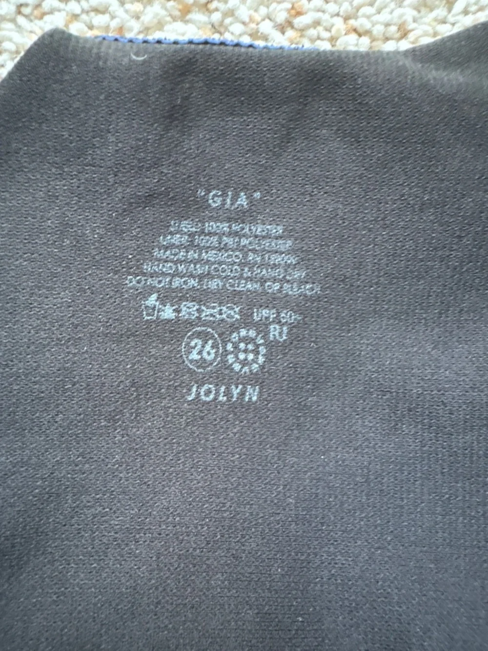 Jolyn size 26 GIA